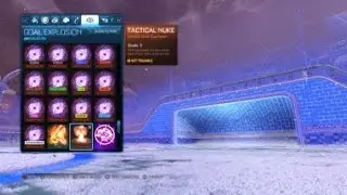 Rocket League&reg;New Tactical Nuke Goal Explosion From Twitch Prime Is Insane!!!!