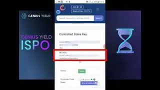 How to see your rewards in the Genius Yield's ISPO Dashboard