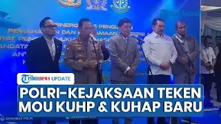 Kapolri dan Jaksa Agung Teken MoU, Perkuat Sinergi Hadapi Pemberlakuan KUHP-KUHAP Baru