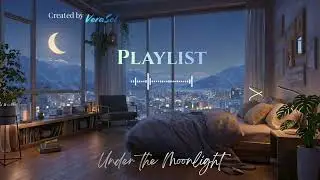 PLAYLIST: Under the Moonlight 🌙 Late Night Chill Playlist ✨  Cozy Music for Rest & Relax