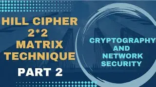 Метод дешифрования Hill Cipher 2*2 с решением. Часть 2 на тамильском языке