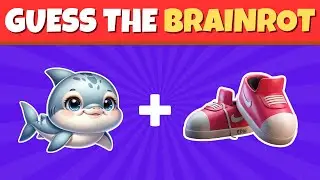 Guess the ITALIAN BRAINROT Memes by Emojis | Brainrot Quiz | U Din Din Dun, Tung Tung Sahur
