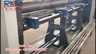 Full automatic hexagonal wire mesh making machine----one machine just can make one kind of mesh size