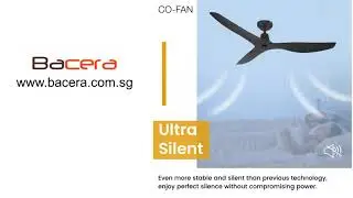 Fanco Delgala Ceiling Fan DC Motor Singapore seller