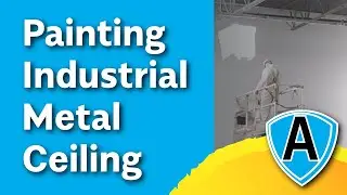 Painting Industrial Metal Ceiling (2018) - Warehouse Metal Ceiling Painters - Illinois & Wisconsin