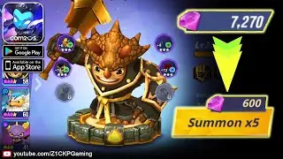 Spend 7K Gem to Summon and the RESULT ?!? Skylanders Ring of Heroes SUMMON - Z1CKP Gaming