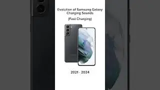 Evolution of Samsung Galaxy Charging Sounds #samsung #samsunggalaxy #smartphone #battery