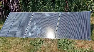 300w kings solar panel testing.  #solar #kings #offgrid
