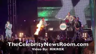 EXCLUSIVE JONAS LA  BROTHERS NEW SONG  THINGS WILL NEVER BE THE SAME FILMING CONCERT MALIBU Ca. 2010