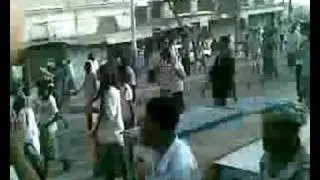 Revolution of South Yemen (Hadramout) .. Shooting on peaceful demonstrators by Yemeni Soldiers