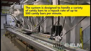 ELM Electrical, Inc Robotic Candy Bar Repacking System