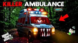 Franklin & Shinchan Found A Dangerous Cursed Killer Ambulance In GTA 5 | Part 2