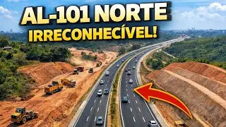 AL-101 NORTE EM TRANSFORMAÇÃO: DUPLICAÇÃO AVANÇA E IMPRESSIONA!