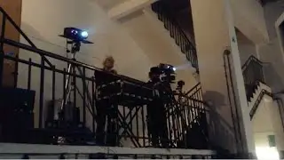 Dima Berzon & Frances Sander at Echofluxx 13, Trafačka, Prague May 2013, video by Dan Senn