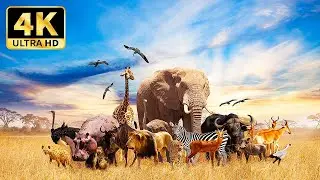 4K Animal Kingdom &ndash; Peaceful Animal Moments