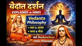 Vedant Darshan Explained in Hindi | Vedanta Philosophy | Adi Shankaracharya | Indian Philosophy