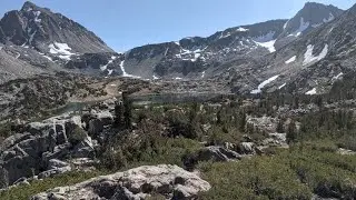 Treasure Lakes -  Hurd Col - Saddlerock Lake Backpacking