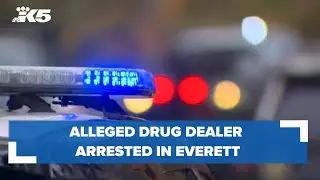 Alleged drug dealer arrested in Everett