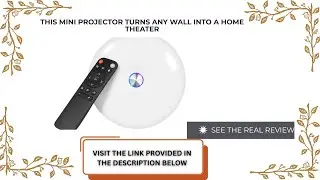 This Mini Projector Turns Any Wall Into a Home Theater