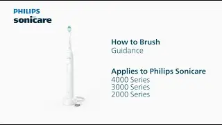 How to Brush: Guidance | Philips Sonicare: 2000 to 4000 Series