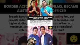 Sudesh Berry's Son Suraj Berry Left Films And Became Australia Pris&oslash;n Officer#sudeshberry#news