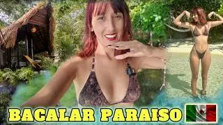 BACALAR, La LAGUNA Más ESPECTACULAR de MÉXICO 🇲🇽 El PARAÍSO de los 7 COLORES