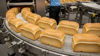 How Industrial Bakeries Produce Millions of Breads Every Day 🍞🏭