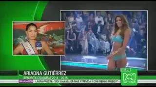 Ultimas Palabras de Ariadna Gutierrez como Miss Colombia