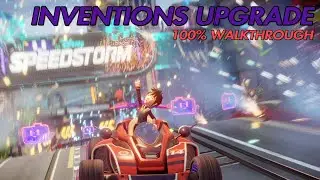 Disney SpeedStorm 100% Walkthrough | Microbot Mayhem | Inventions Upgrade