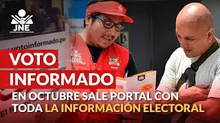 🖥️ Voto informado se renueva ✨ a partir del 15 de octubre 📊🗳️