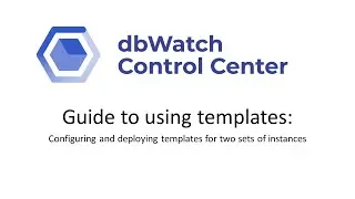 Configuration and deployment of templates for two sets of instances