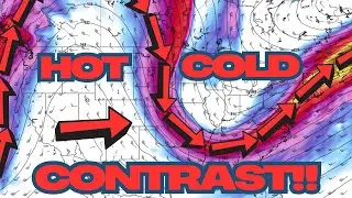 Eastern FREEZE : Western HEAT Wave