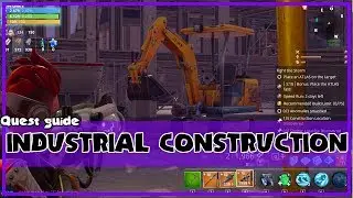 FORTNITE Guide - How to find industrial construction, daily scouting quest guide (2018)