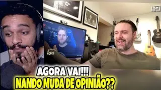 REACT | VOCÊS VENCERAM | MUDEI MEU VOTO | NANDO MOURA
