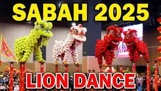 舞龙麒狮 SICC 2025 Chinese New Year Lion Dance Kota Kinabalu Sabah