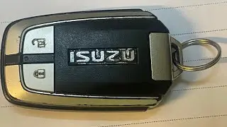 Isuzu D Max Key Battery Change Keyless Entry Type TFS 1.9 Pick Up also Emergency Key Location