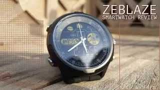 Zeblaze Vibe 4 Hybrid Smartwatch Unboxing and Review Banggood 2019