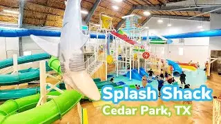 Splash Shack in Cedar Park, Texas - Indoor Waterpark Walkthrough Tour