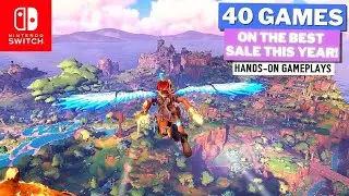 40 MASSIVE game bargains on the THE BEST ESHOP SALE this year! FINAL CALL
