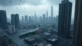 Shanghai shaken by monster typhoon-like storm! Extreme weather triggers chaos across cities