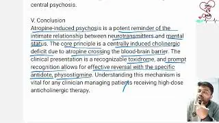 ATROPINE INDUCED PSYCHOSIS