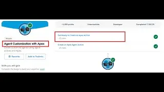 Get Ready to Create an Apex Action | Agent Customization with Apex | Salesforce