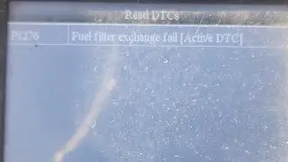 L300 P1276 CHECK ENGINE fuel filter Exchange fail