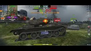 Первое видео! Танковый бой на Type 61 | World of Tanks Blitz