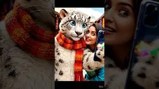 Agar Snow Leopard Selfie Maang Le 😂 | Funny Pakistani Short 🐆