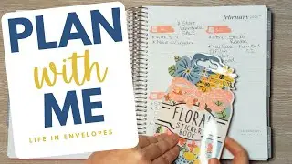 Plan With Me / Functional Planning / Erin Condren Compact Vertical / February 2025