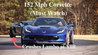 Corvette Grandsport VIR Track Day!! 152Mph!!!! (Must Watch)