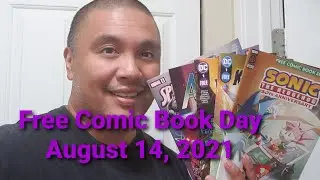 Free Comic Book Day August 14, 2021