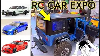 DRIFT CARS & ROCK CRAWLERS OH MY! RC CAR MANIA Part 2. USTE 2023 - POV Ultimate Scale Truck Expo