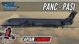 🔴 MSFS |  PANC Anchorage - PASI Sitka | Maddog MD-82  #msfs #MSFS2020